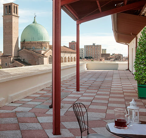 Terrace Casa al Carmine